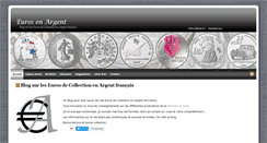 Desktop Screenshot of euros-en-argent.fr